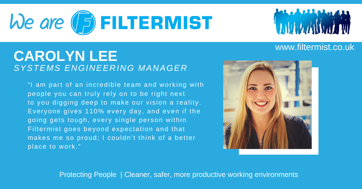 We are Filtermist... Carolyn Lee